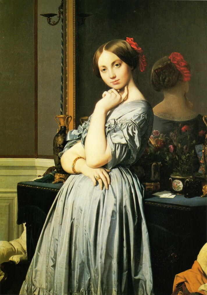アングル　ドーソンヴィル伯爵夫人の肖像