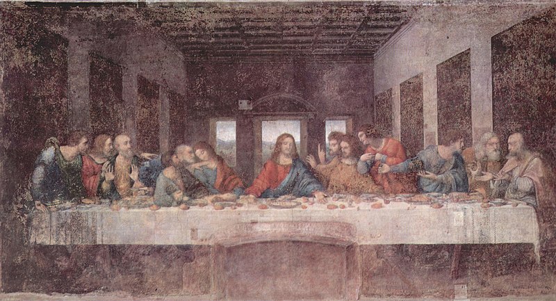 レオナルド・ダ・ヴィンチ　最後の晩餐 宗教 十字架 印刷物 アート 額縁 F6号