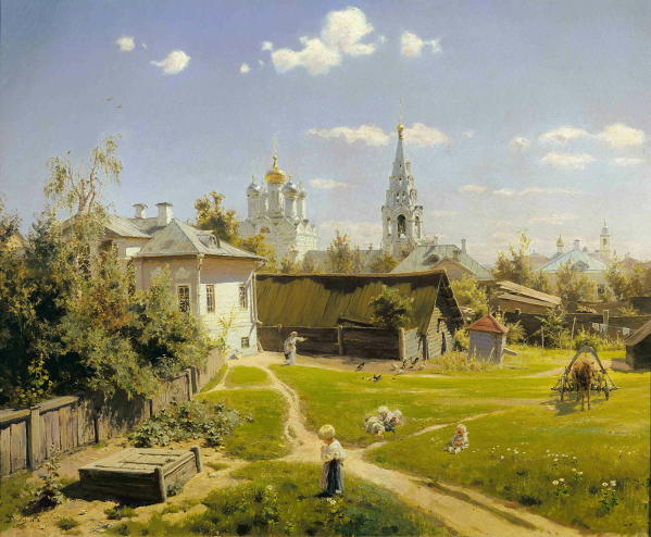 モスクワの中庭　ポレーノフ