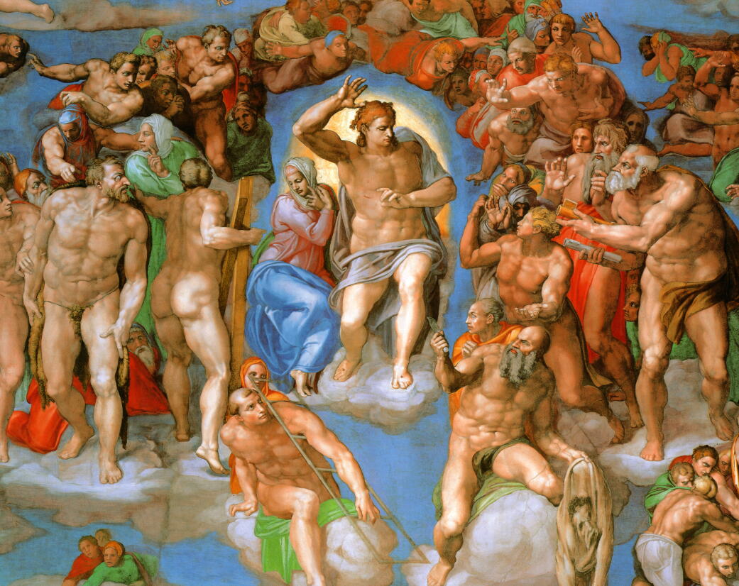 最後の審判 ミケランジェロ 西洋絵画美術館