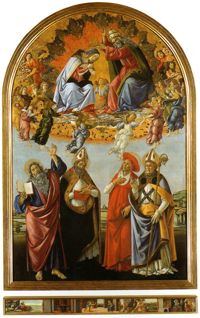ボッティチェリ　サン・マルコ祭壇画